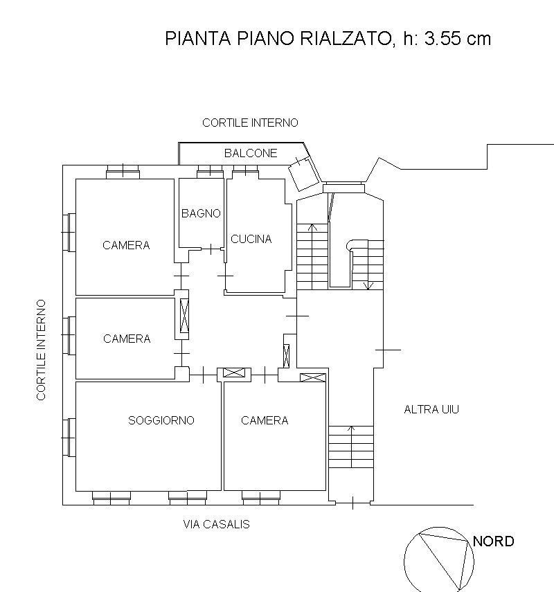 appartamento in affitto a Torino in zona Cit Turin