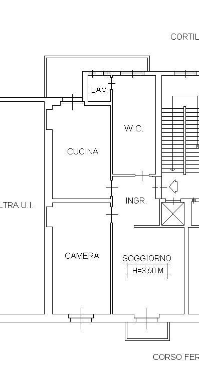 appartamento in affitto a Torino in zona Cit Turin