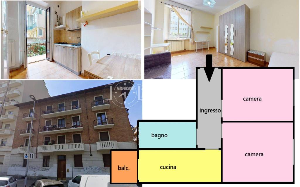 appartamento in affitto a Torino in zona Aurora