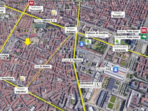 appartamento in affitto a Torino in zona Cenisia