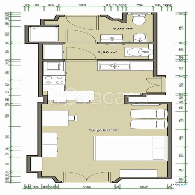 appartamento in affitto a Torino in zona Crocetta