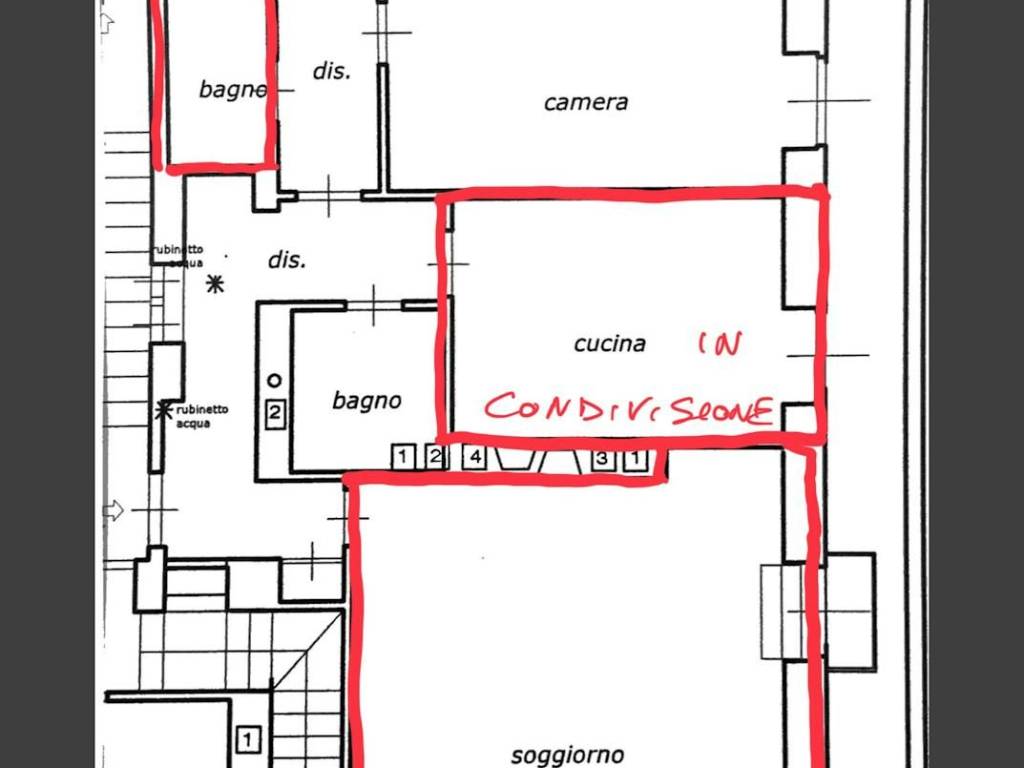 appartamento in affitto a Torino in zona Crocetta