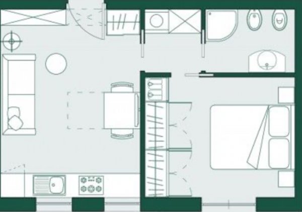 appartamento in affitto a Torino in zona Rosa