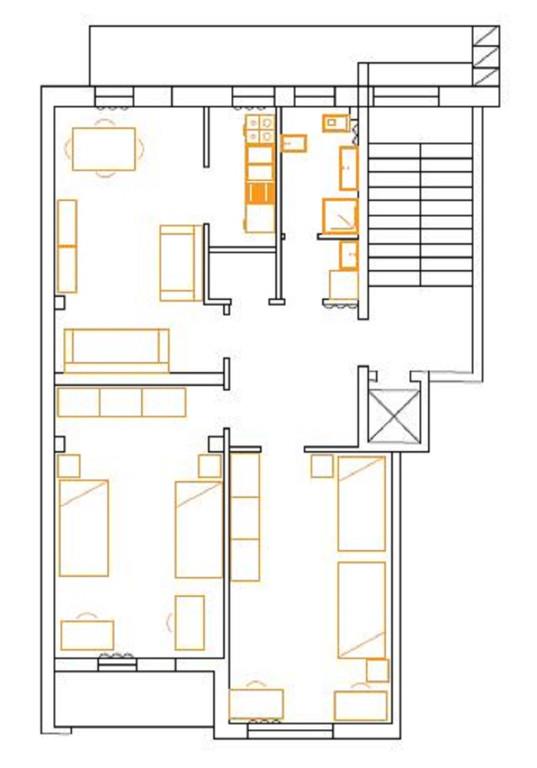 appartamento in affitto a Torino in zona Aurora