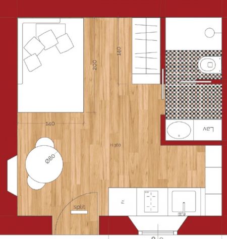 appartamento in affitto a Torino in zona Vallette