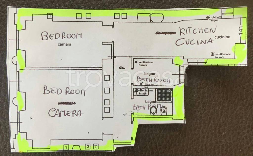 appartamento in affitto a Torino in zona Centro Storico