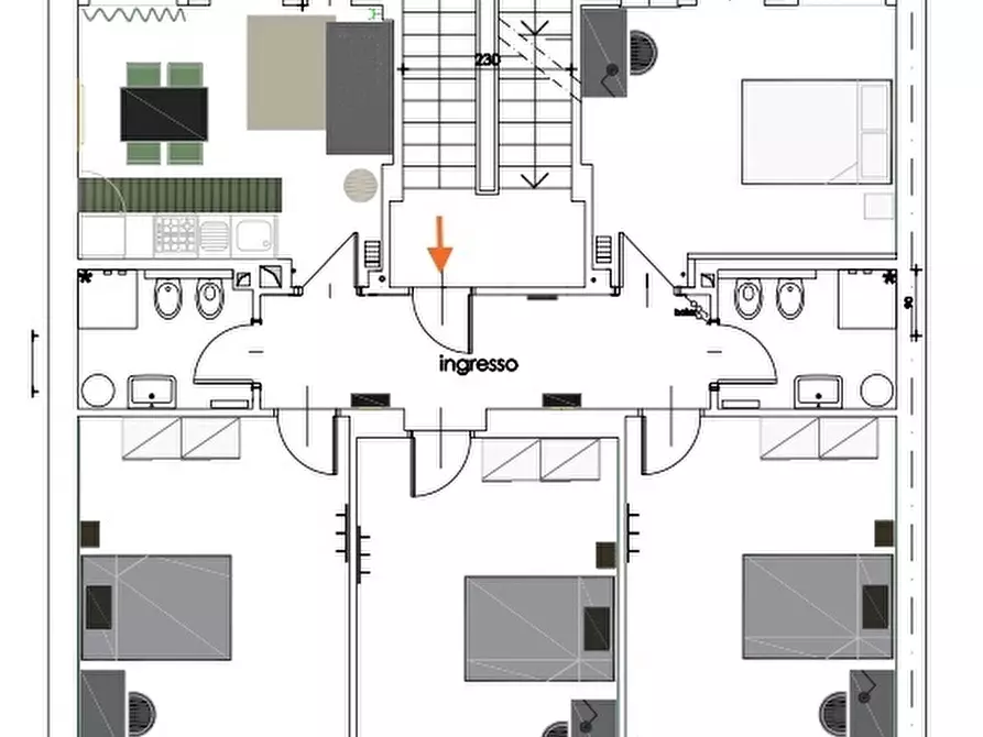 appartamento in affitto a Torino in zona Lingotto