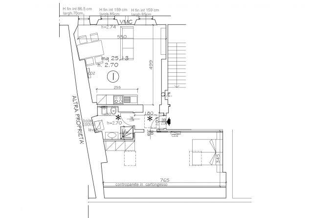 appartamento in affitto a Torino in zona Millefonti