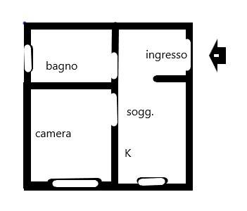 appartamento in affitto a Torino in zona Barriera di Milano