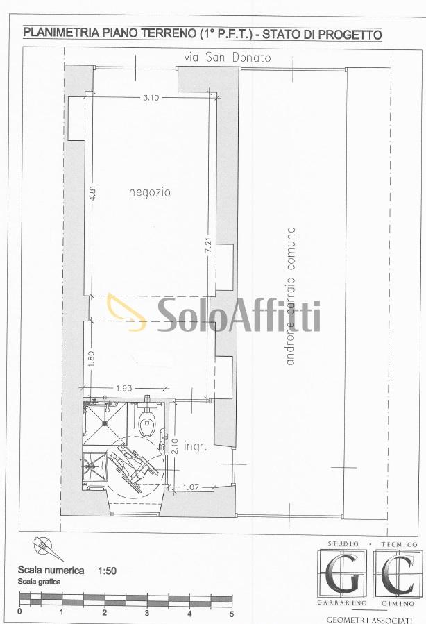 appartamento in affitto a Torino in zona San Donato
