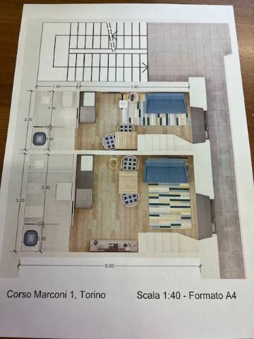 appartamento in affitto a Torino in zona San Salvario