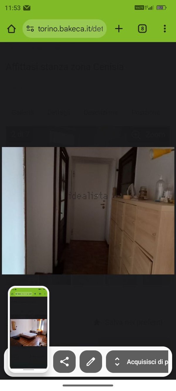 appartamento in affitto a Torino in zona Pozzo Strada