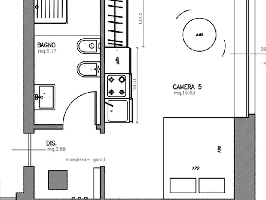 appartamento in affitto a Torino in zona San Salvario