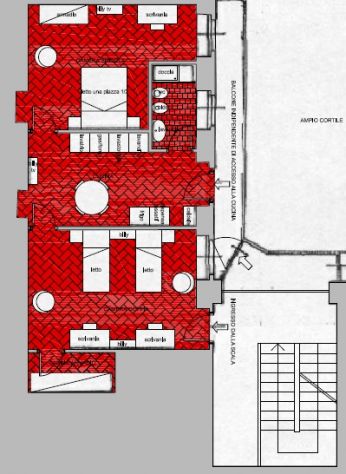 appartamento in affitto a Torino in zona Vanchiglia