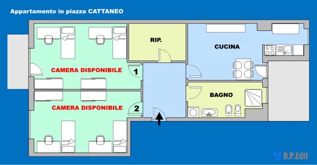 appartamento in affitto a Torino