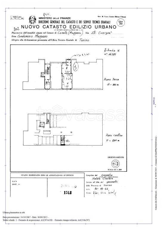 appartamento in affitto a Mappano