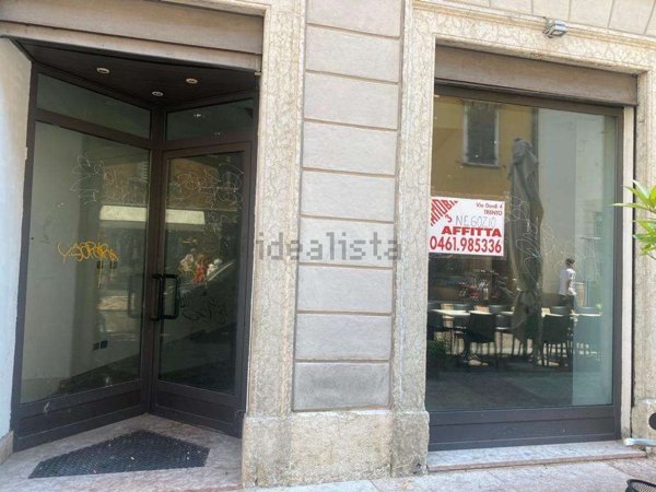 negozio in affitto a Trento in zona Centro Storico