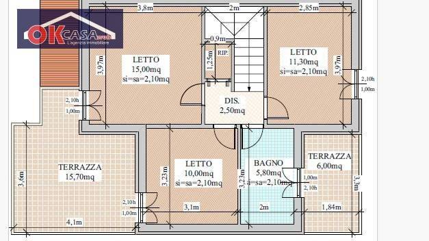 appartamento in affitto ad Oppeano in zona Vallese