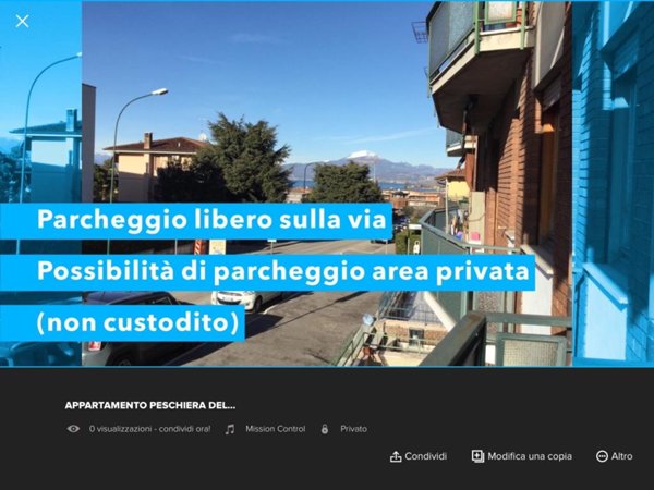 appartamento in affitto a Peschiera del Garda