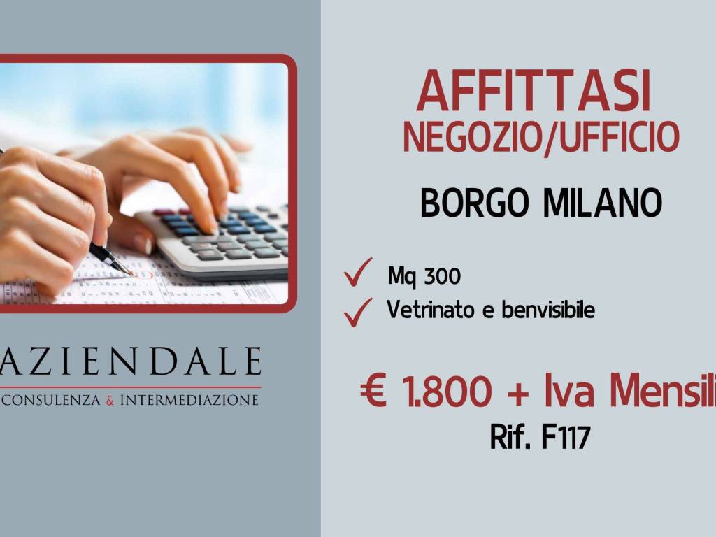 negozio in affitto a Verona in zona Borgo Milano
