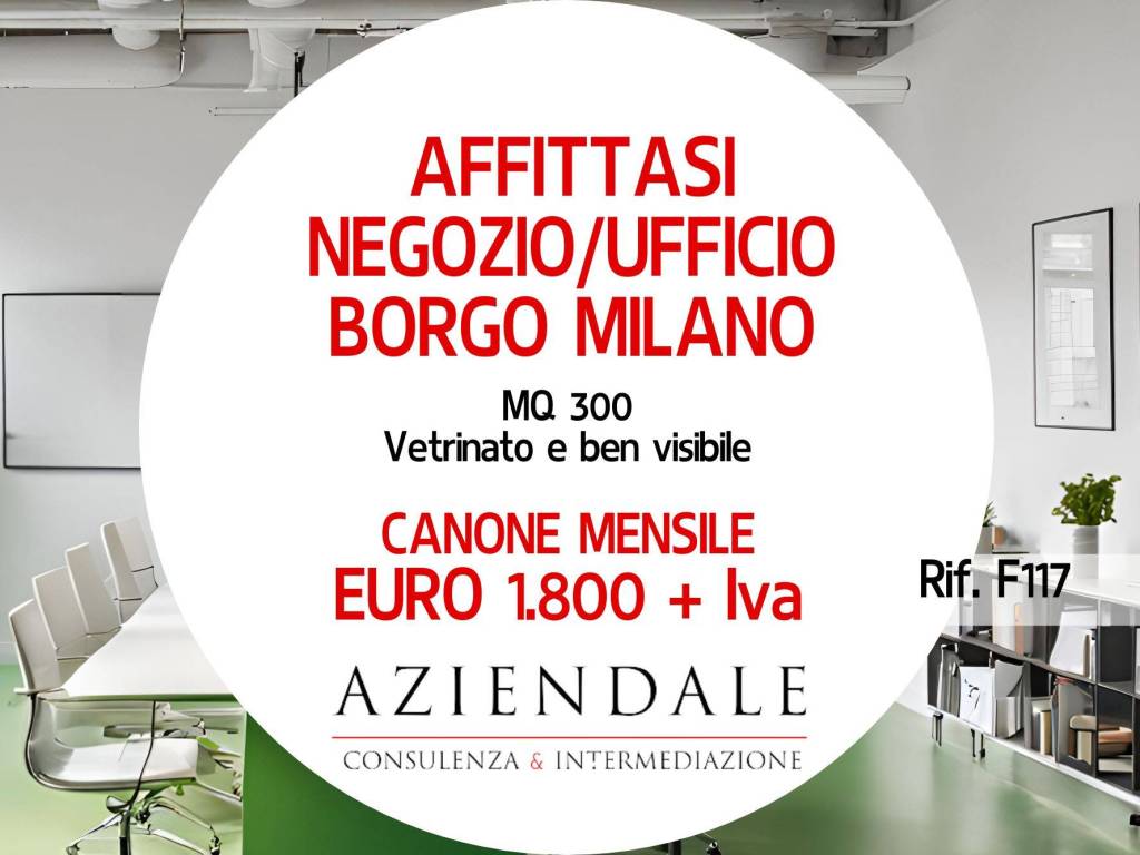 negozio in affitto a Verona in zona Borgo Milano