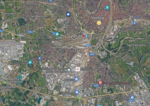 ufficio in affitto a Verona in zona Borgo Roma