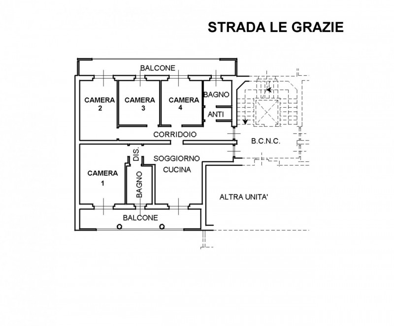 appartamento in affitto a Verona in zona Borgo Roma