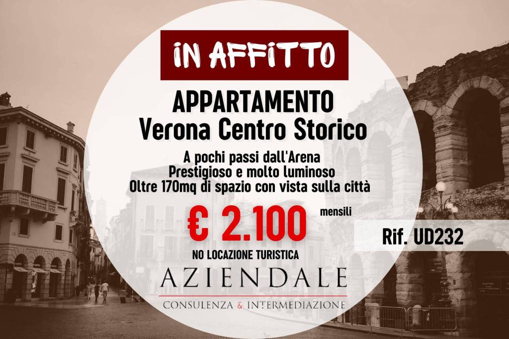 appartamento in affitto a Verona in zona Centro Storico