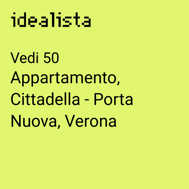 appartamento in affitto a Verona in zona Cittadella