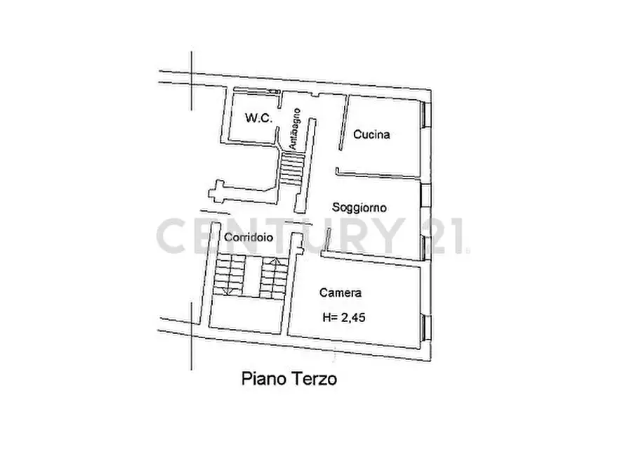 appartamento in affitto a Verona in zona Veronetta