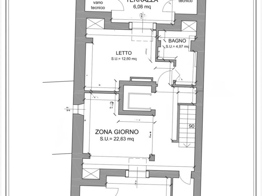 appartamento in affitto a Verona