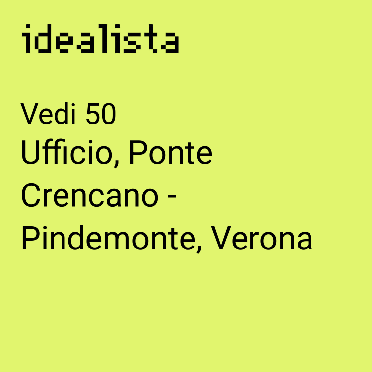 ufficio in affitto a Verona in zona Porto Crencano