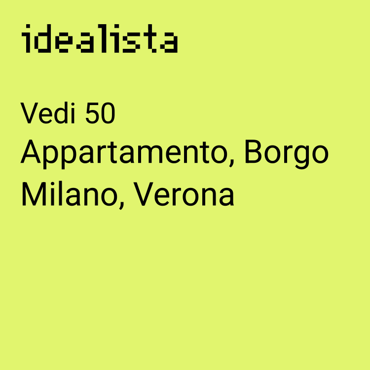 appartamento in affitto a Verona in zona Borgo Milano