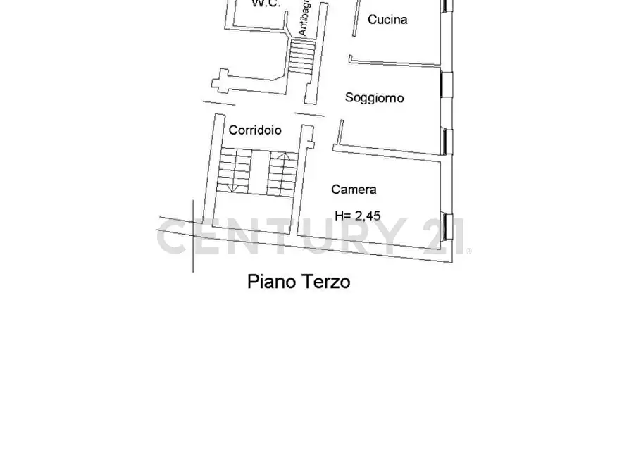 appartamento in affitto a Verona in zona Veronetta