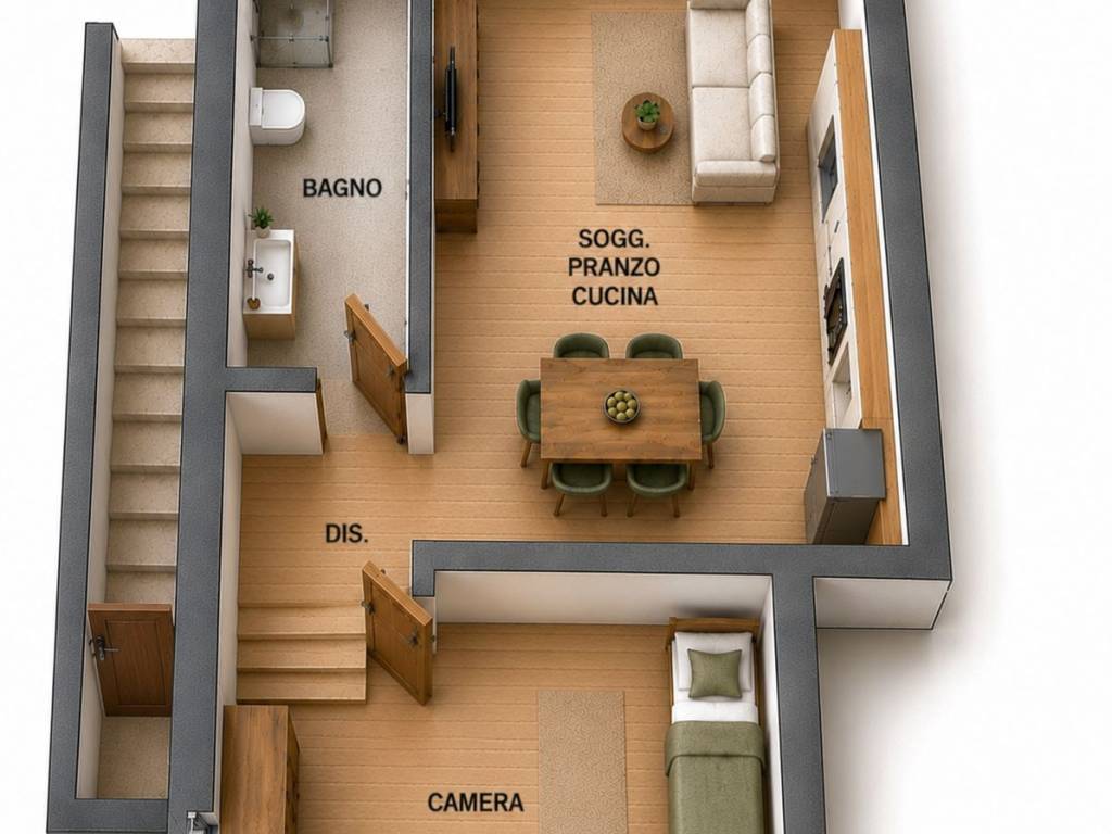 appartamento in affitto a Verona in zona Borgo Venezia / Borgo Trieste