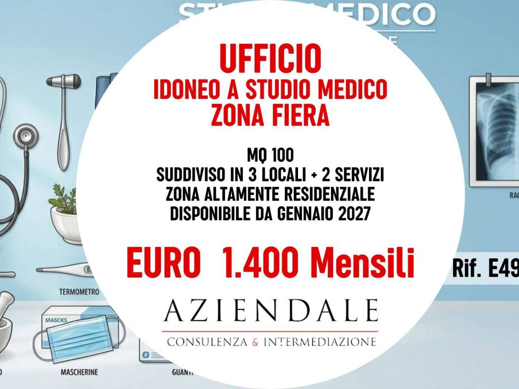ufficio in affitto a Verona in zona Golosine