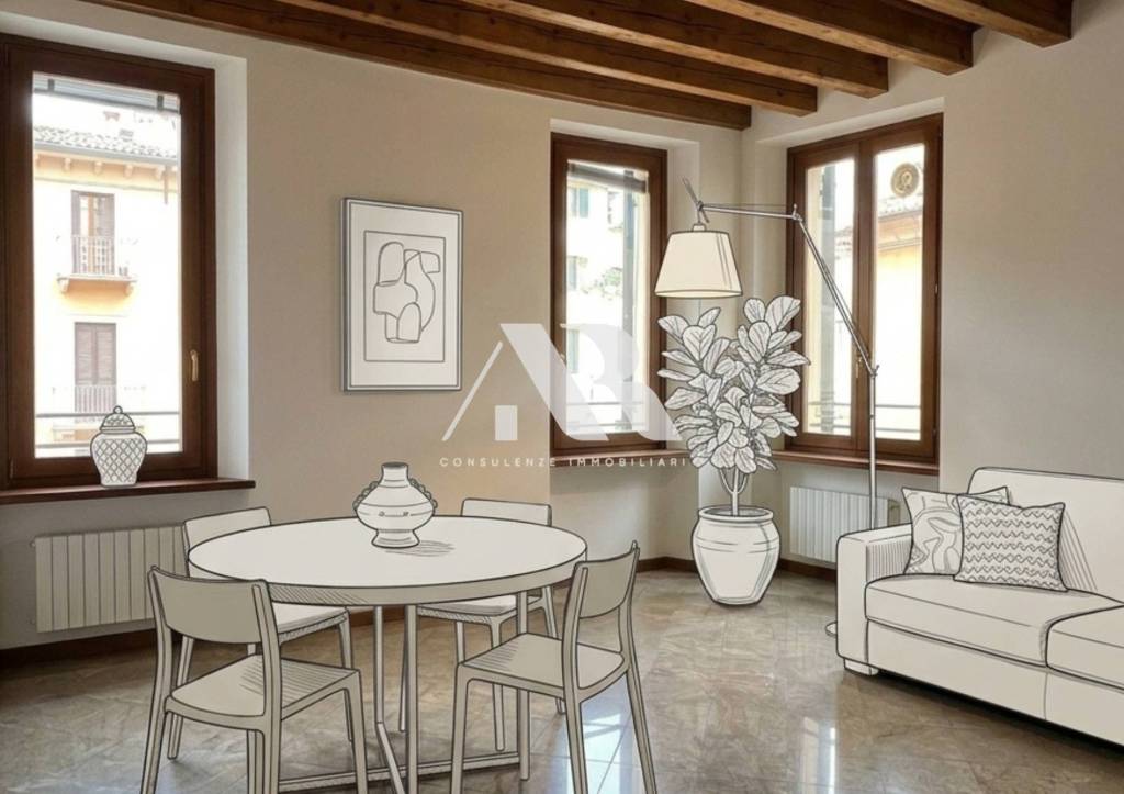 appartamento in affitto a Verona in zona Veronetta
