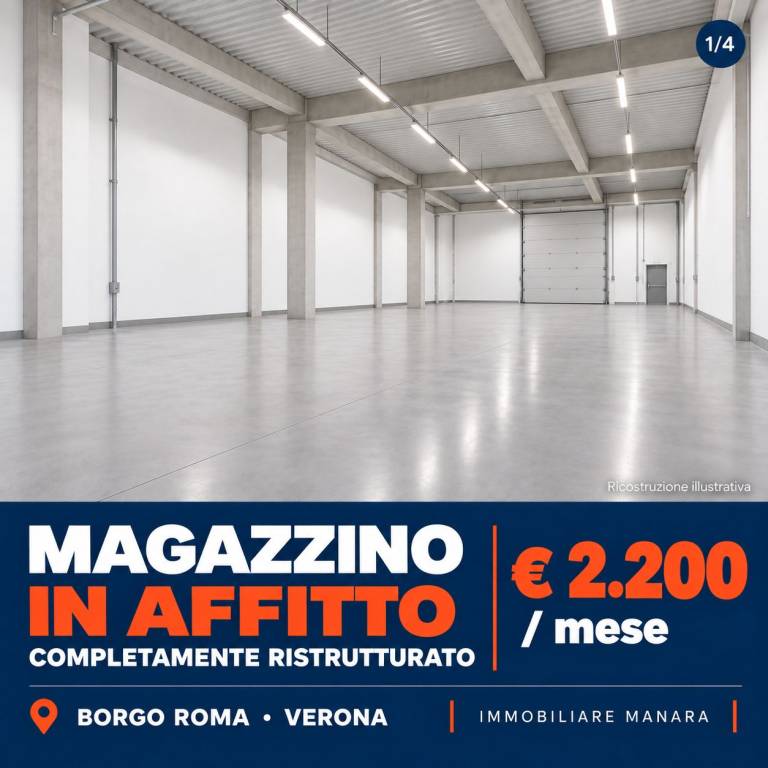 locale commerciale in affitto a Verona in zona Borgo Roma