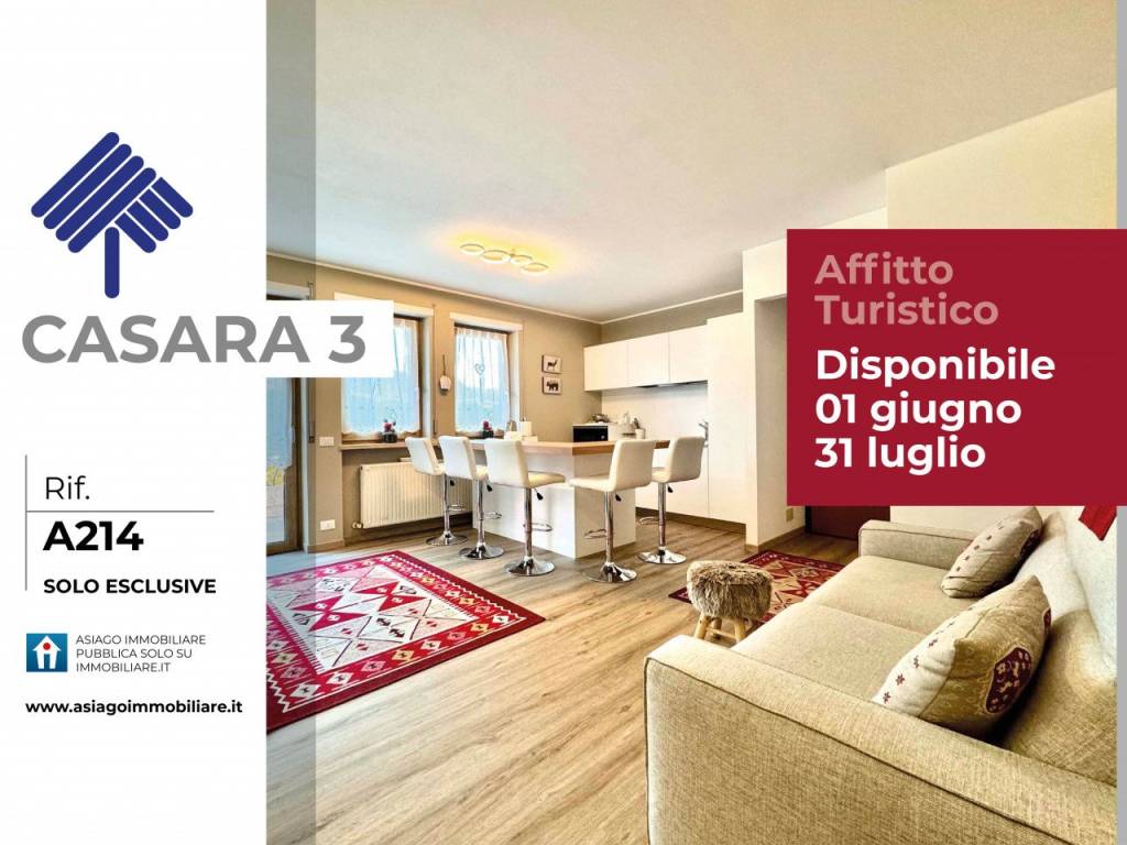 appartamento in affitto ad Asiago