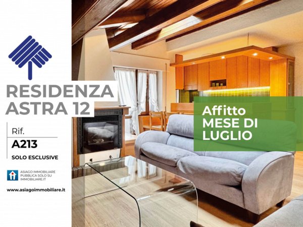 appartamento in affitto ad Asiago