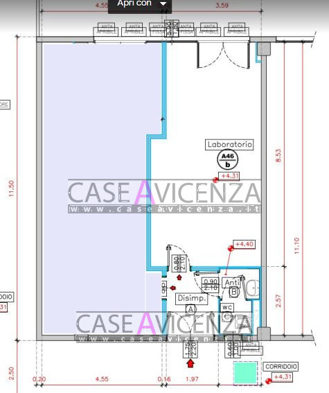 ufficio in affitto a Camisano Vicentino