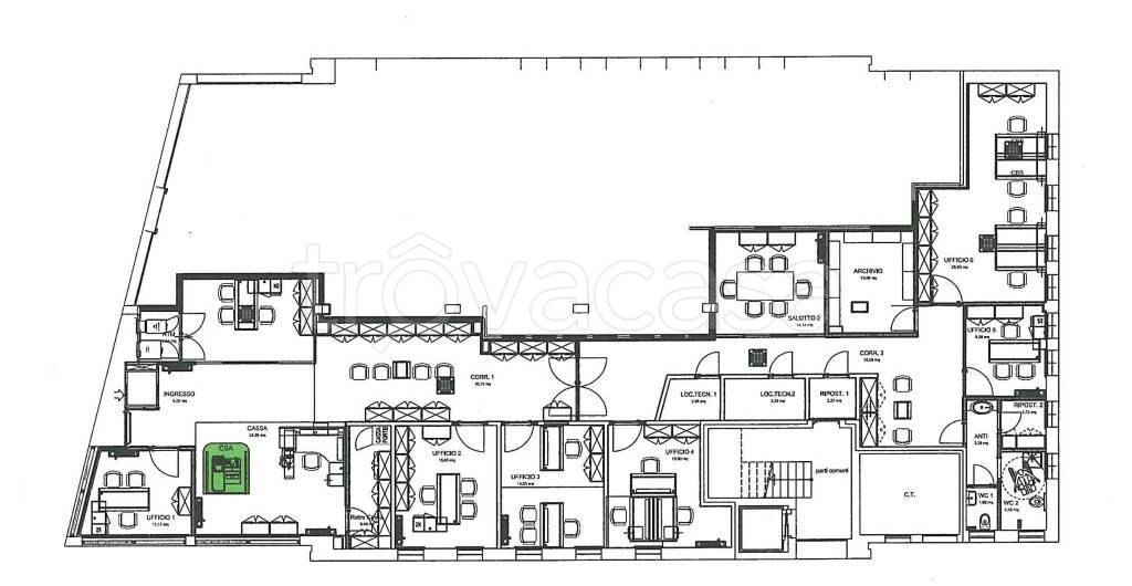 ufficio in affitto a Camisano Vicentino in zona Santa Maria