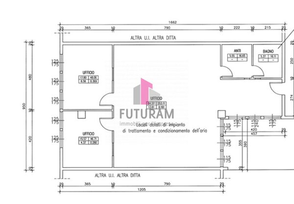 ufficio in affitto a Creazzo