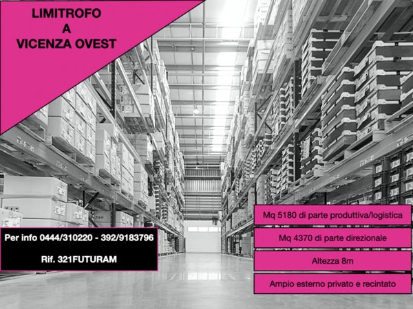 capannone in affitto a Vicenza