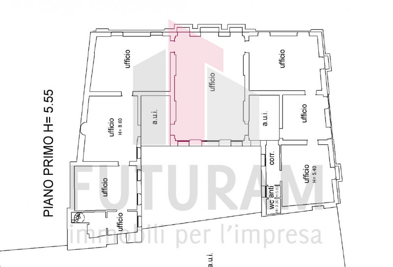 ufficio in affitto a Vicenza in zona Centro Storico