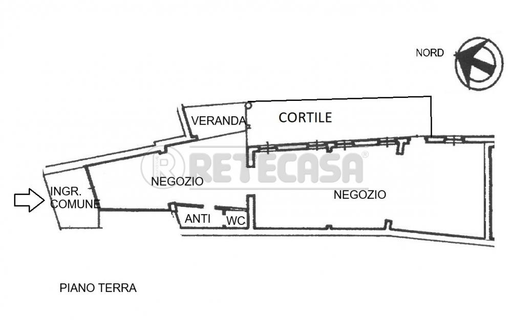 locale commerciale in affitto a Vicenza in zona Centro Storico