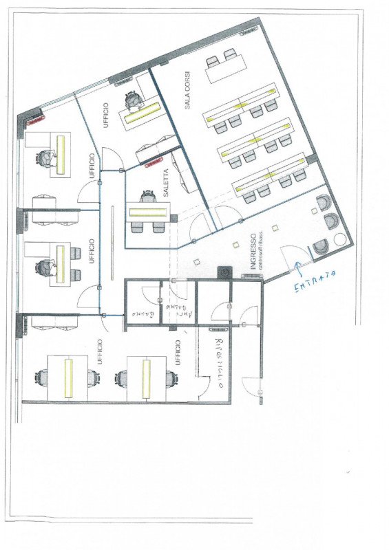 ufficio in affitto a Vicenza in zona Ferrovieri