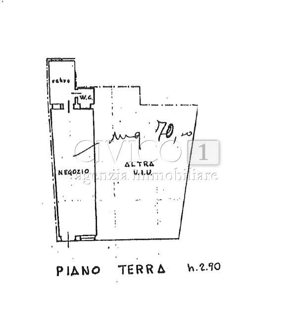 negozio in affitto a Vicenza in zona Centro Storico