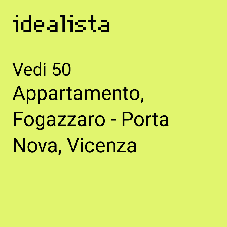 appartamento in affitto a Vicenza