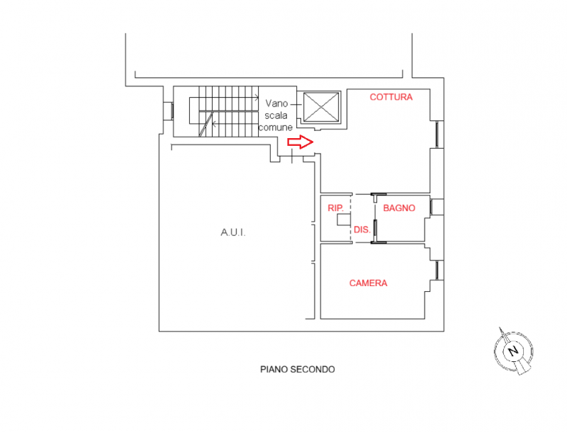 appartamento in affitto a Vicenza in zona Centro Storico